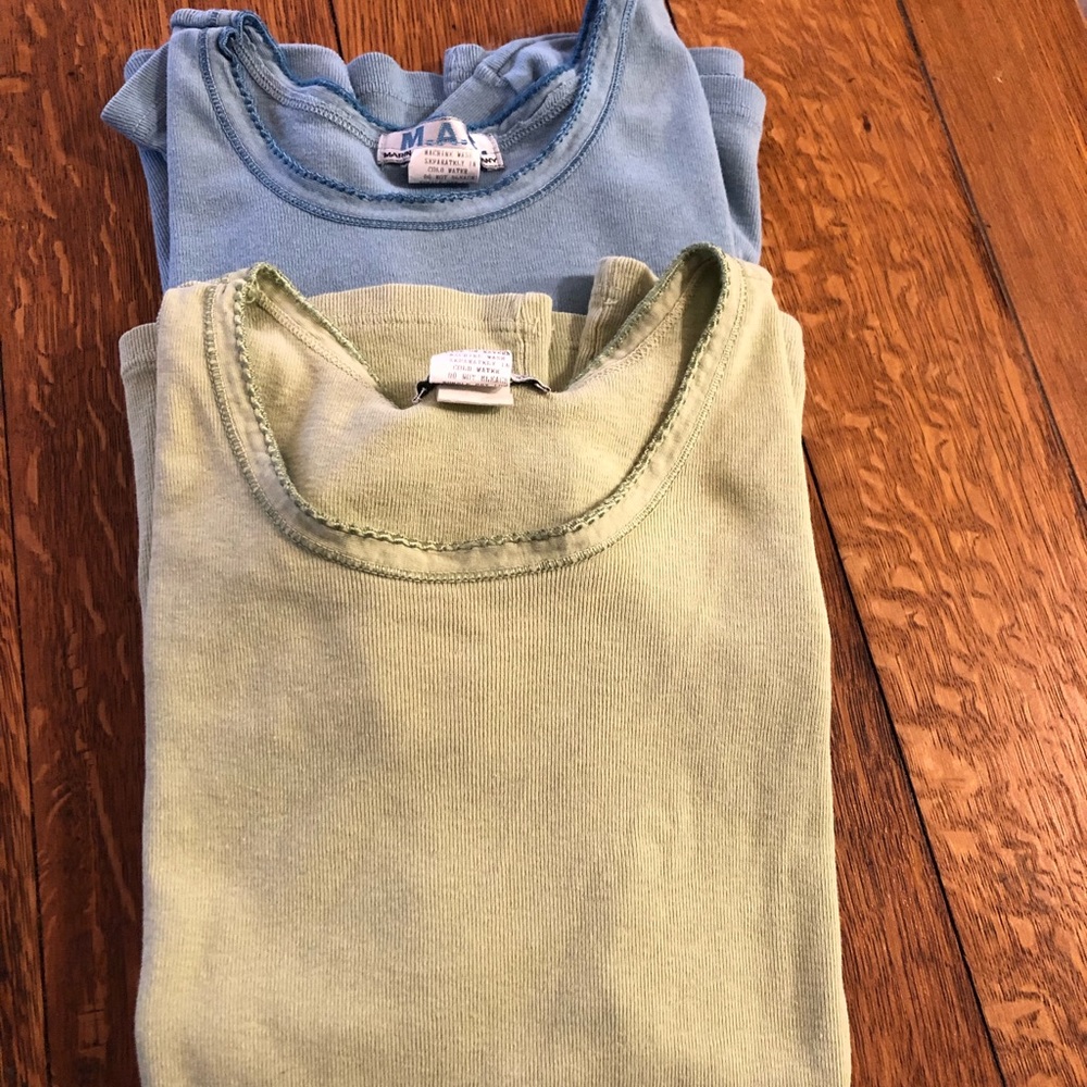 Y2K Short Sleeve Green Cotton T-Shirt Size Small by MAC Marin Apparel Company
